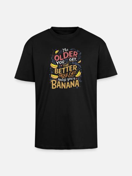 Funny Quote - Unisex Oversized Heavyweight T-shirt - black