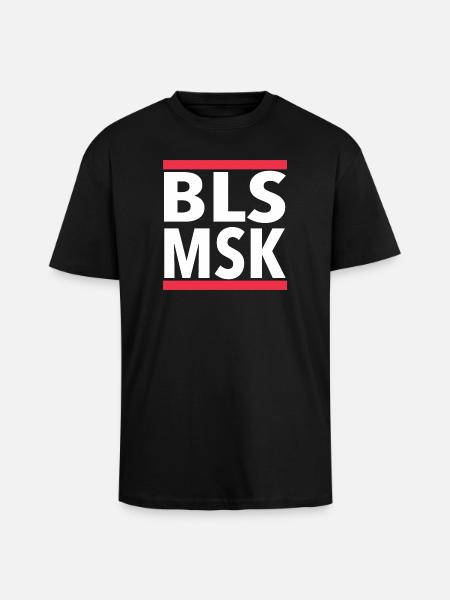 BLSMSK - Oversized Heavyweight Unisex T-Shirt - Schwarz