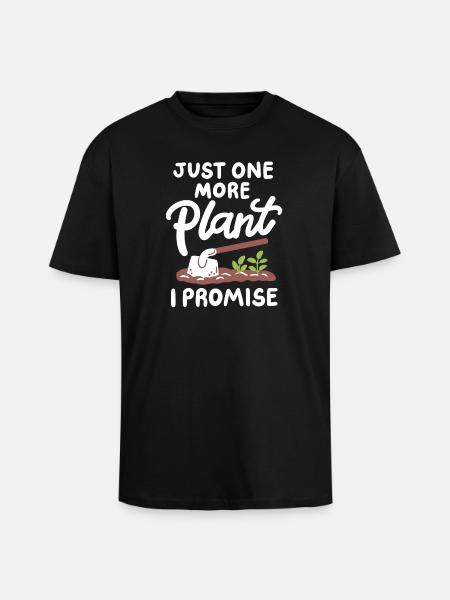 Gartenarbeit Gärtner - Oversized Heavyweight Unisex T-Shirt - Schwarz