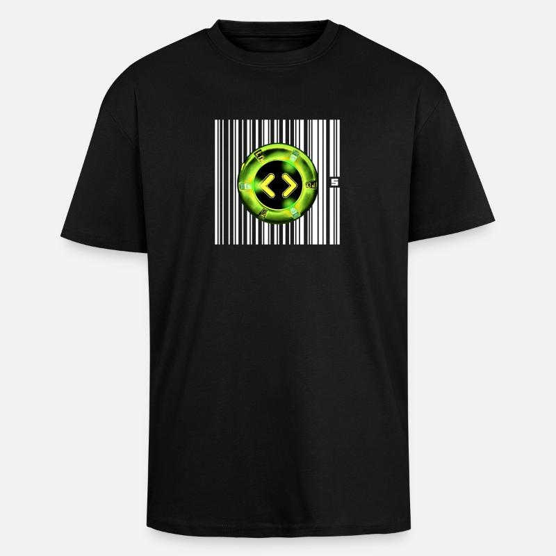 SPOT - BEREIT - Oversized Heavyweight Unisex T-Shirt - Schwarz