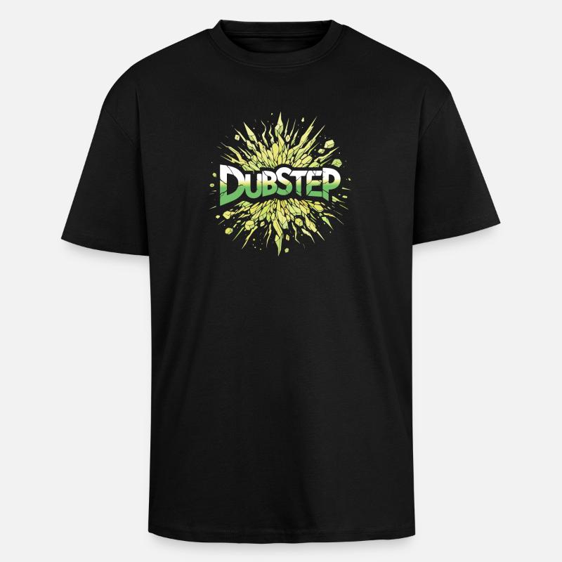 dubstep explosion - T-shirt unisexe oversize épais - noir