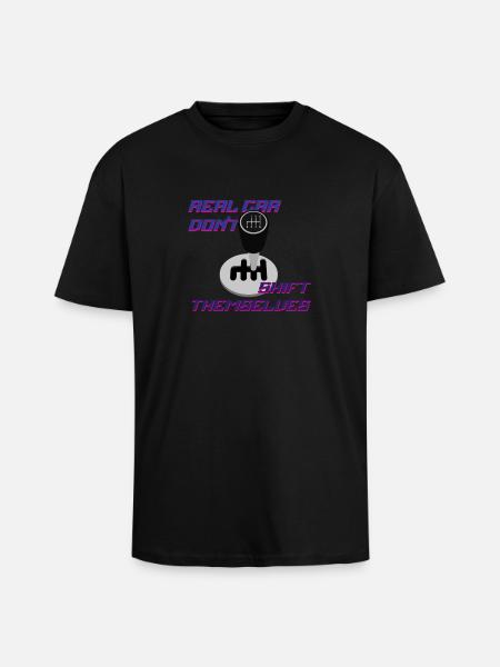 Real Car Shift Themes - Oversized Heavyweight Unisex T-Shirt - Schwarz