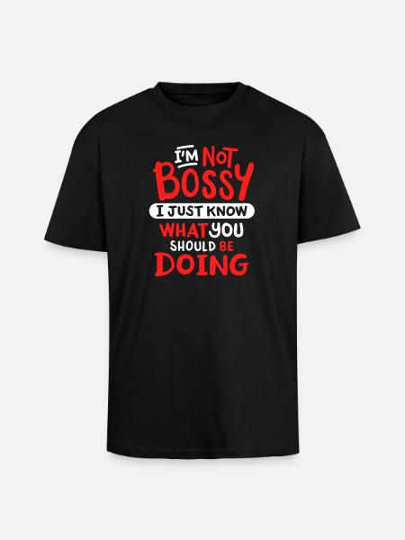 Sarkastisch Sarkasmus Humor - Oversized Heavyweight Unisex T-Shirt - Schwarz