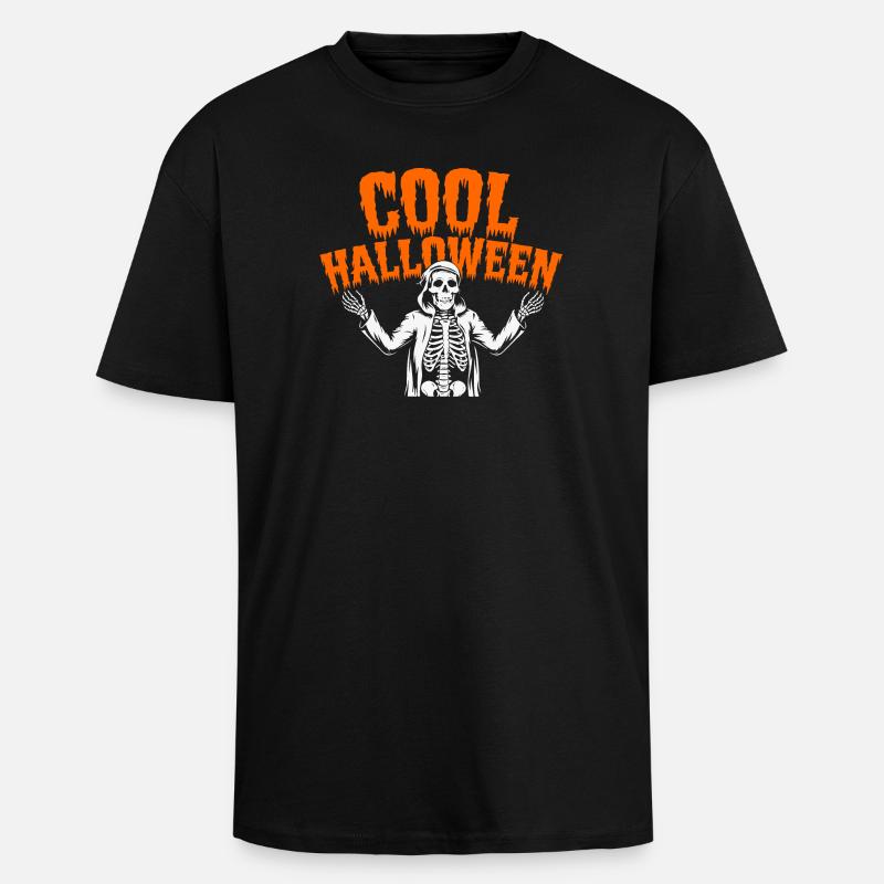 Cool Halloween Grim Reaper - Unisex Oversized Heavyweight T-shirt - black