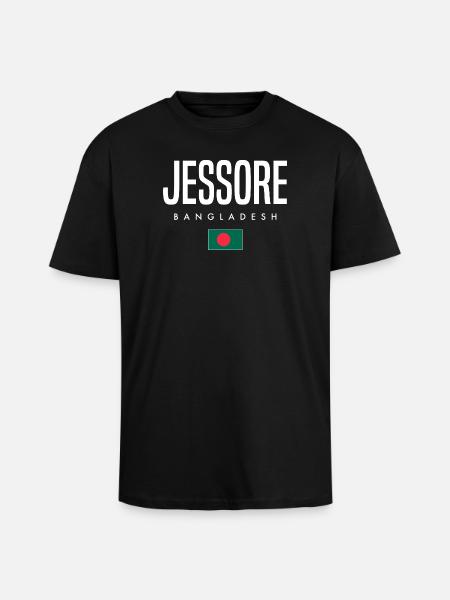 Jessore Bangladesh - Unisex Oversized Heavyweight T-shirt - black