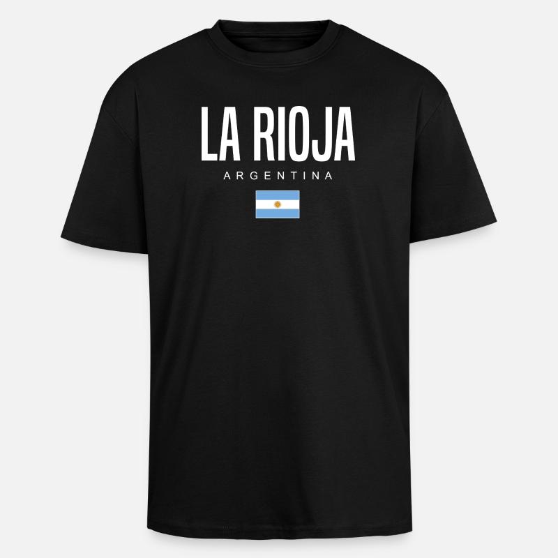La Rioja Argentinien Argentinier - Oversized Heavyweight Unisex T-Shirt - Schwarz
