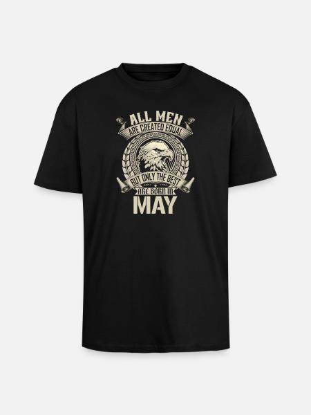 Eagle Loyalty Maihymnen-Design - Oversized Heavyweight Unisex T-Shirt - Schwarz