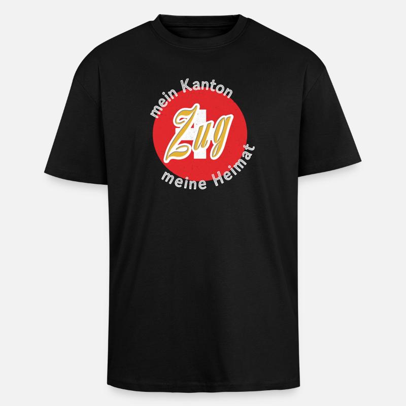 Mon cadeau Home Train - T-shirt unisexe oversize épais - noir