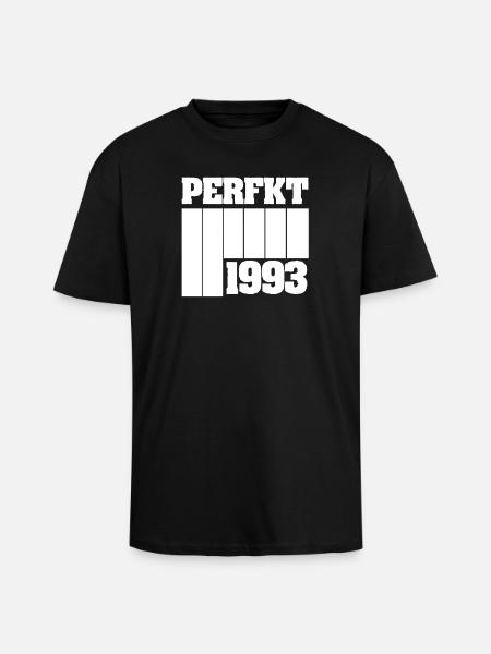 Timeless 1993 retro design - Unisex Oversized Heavyweight T-shirt - black