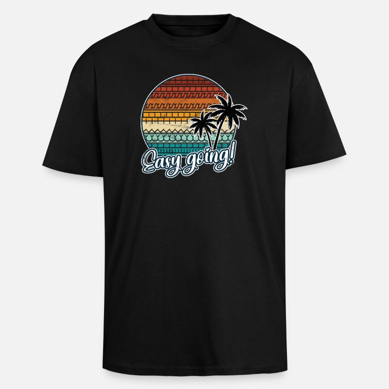 FUCK THIS SHIT versteckte Sarkasmus Botschaft - Oversized Heavyweight Unisex T-Shirt - Schwarz