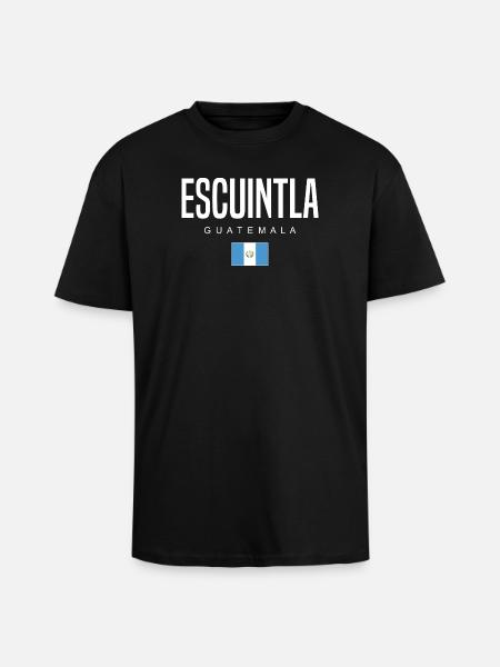 Escuintla Guatemala Guatemalteken - Unisex Oversized Heavyweight T-shirt - black