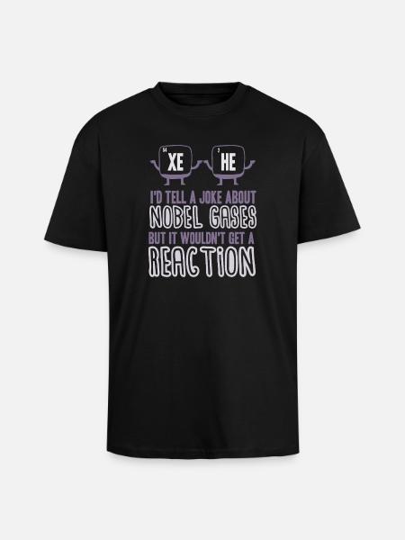 Chemistry Chemist Chemistry Teacher Funny Science - Unisex Oversized Heavyweight T-shirt - black