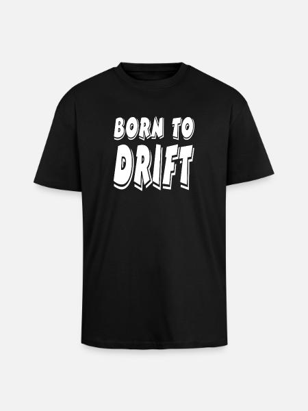 Voiture - T-shirt unisexe oversize épais - noir