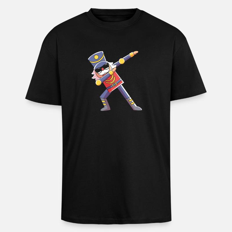 Nussknacker Weihnachten - Oversized Heavyweight Unisex T-Shirt - Schwarz