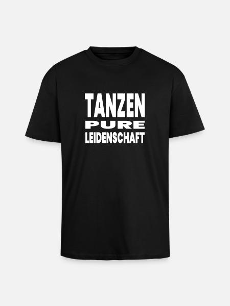 Danser - T-shirt unisexe oversize épais - noir