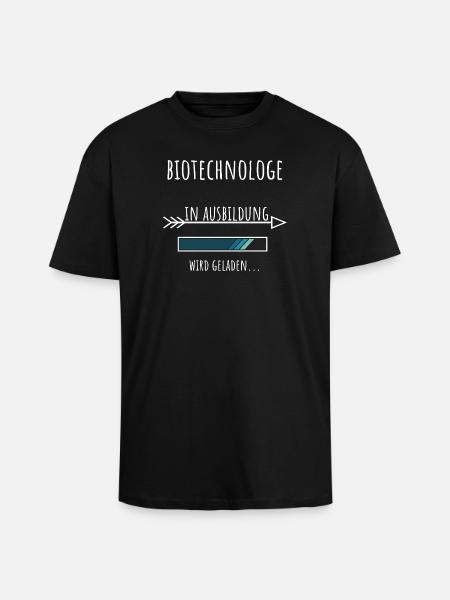 Biotechnology Profession Training Biotechnologist - Unisex Oversized Heavyweight T-shirt - black