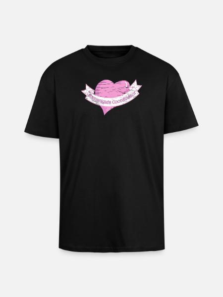 Coordonnatrice des farces Saint-Patrick - T-shirt unisexe oversize épais - noir