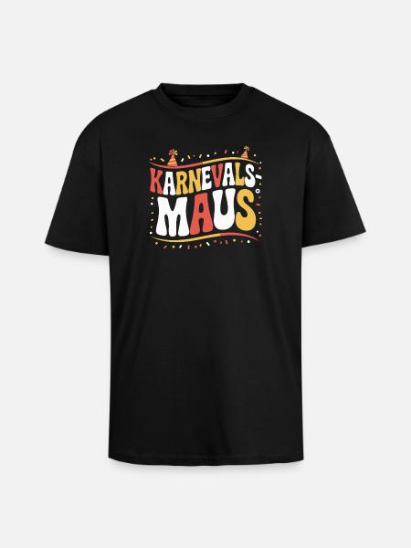 Carnival Mouse Cologne Carnival Mouse - Unisex Oversized Heavyweight T-shirt - black