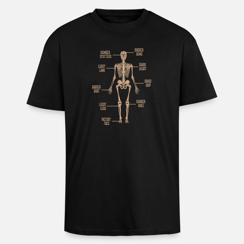 Bingo Game Features Bingo - Oversized Heavyweight Unisex T-Shirt - Schwarz