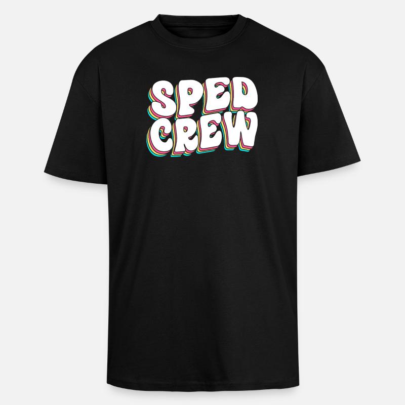 Sonderschule Lehrer Förderschule Pädagoge - Oversized Heavyweight Unisex T-Shirt - Schwarz