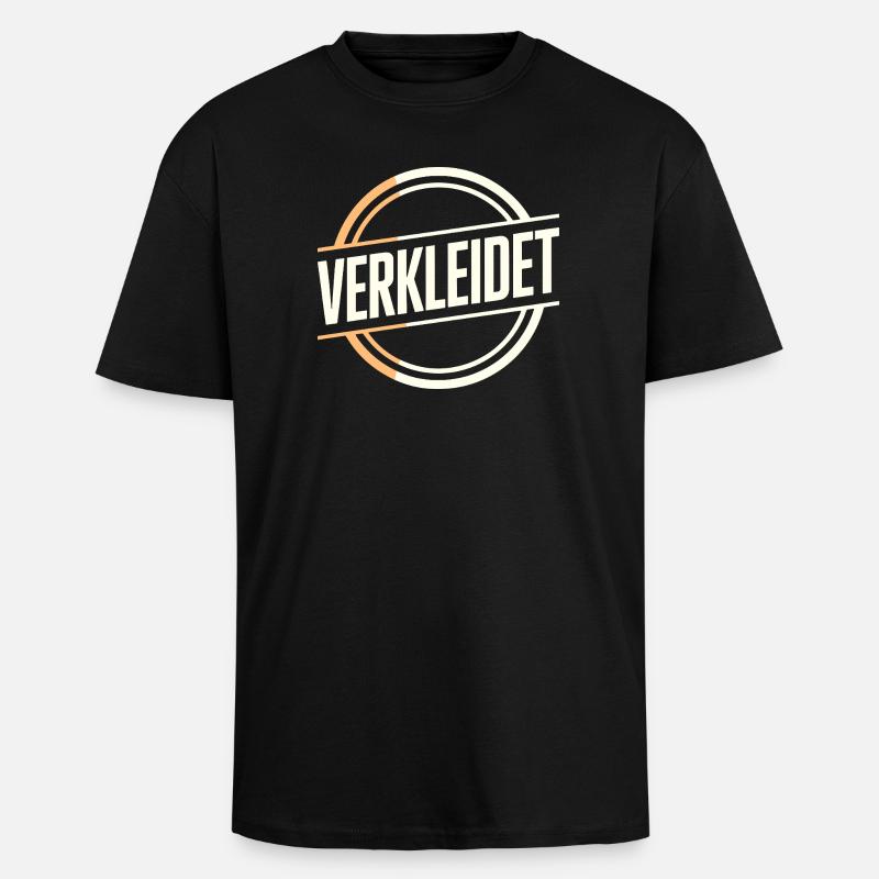 Déguisement déguisement carnaval carnaval - T-shirt unisexe oversize épais - noir