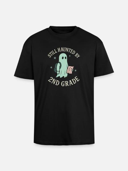 Hochbegabter Burnout-absolvent Mit Akademischem - Oversized Heavyweight Unisex T-Shirt - Schwarz
