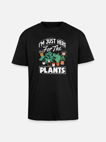 Garden & Plant Lovers Gifts - Unisex Oversized Heavyweight T-shirt - black