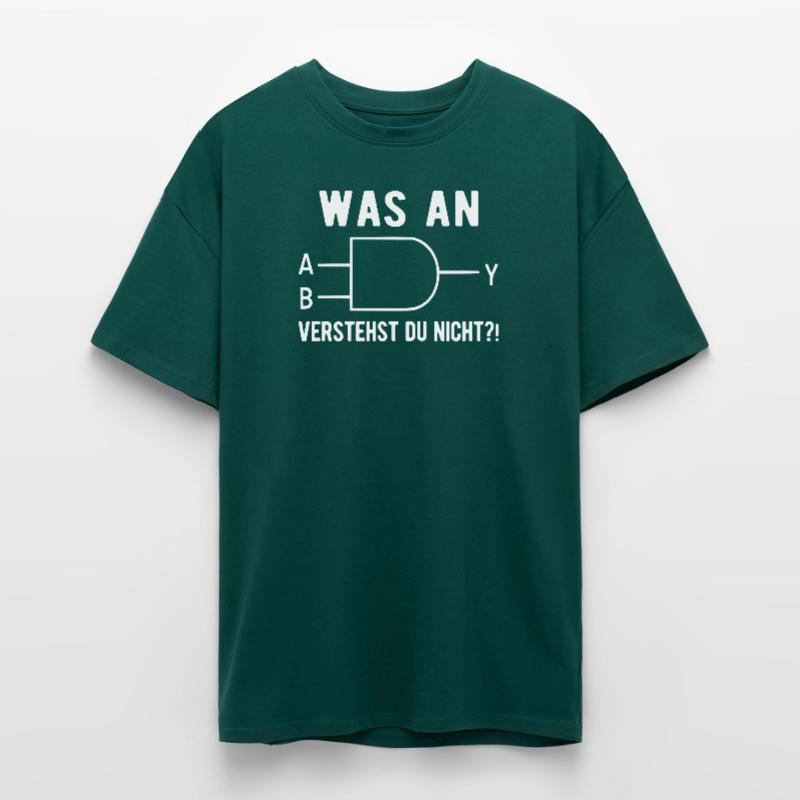 Computer Informatiker Nerd Programmierer Admin Ges Oversized Heavyweight Unisex T-Shirt