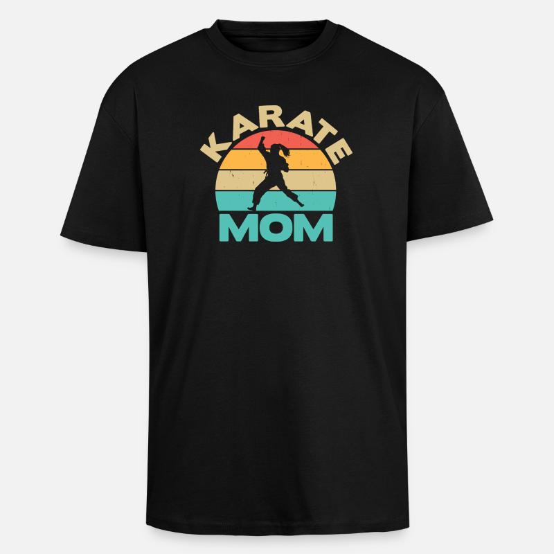 Karate Training Geschenke Karatetraining - Oversized Heavyweight Unisex T-Shirt - Schwarz