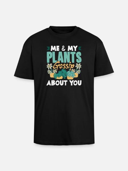 Garden & Plant Lovers Gifts - Unisex Oversized Heavyweight T-shirt - black