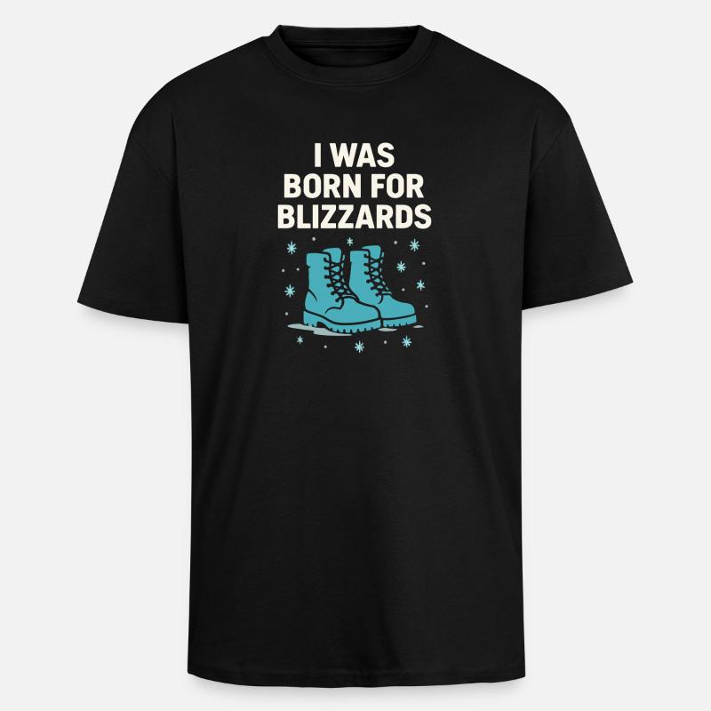 Kaltes Staatsleben Geschenk Eiskalte - Unisex Oversized Heavyweight T-shirt - black
