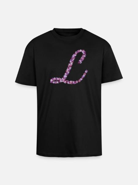 Symphony of Blossoms - Unisex Oversized Heavyweight T-shirt - black