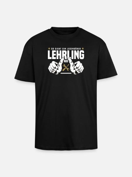 Apprentice - Unisex Oversized Heavyweight T-shirt - black