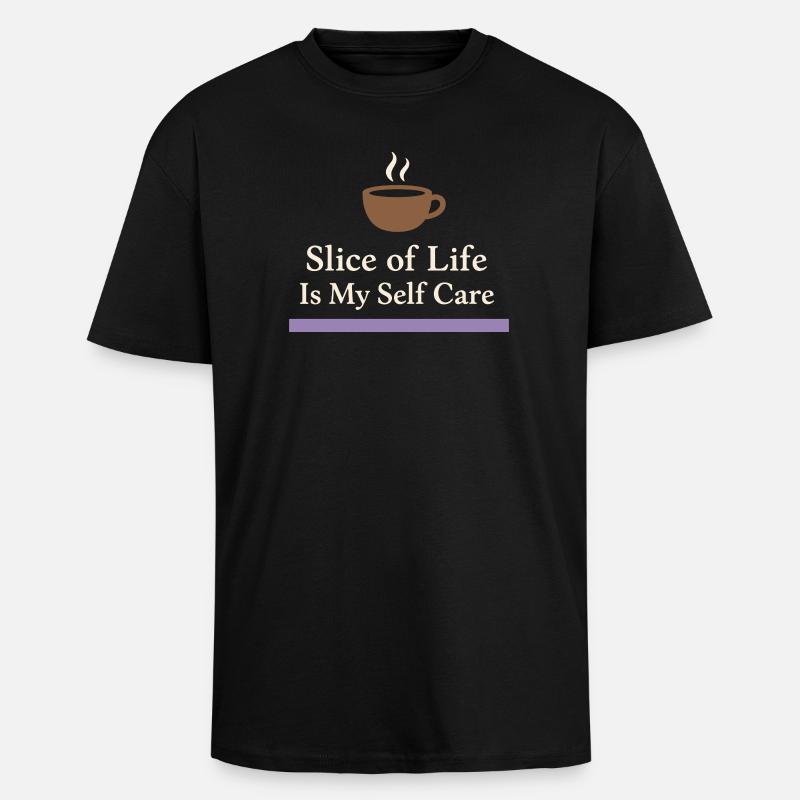 Anime-introvert Weeb Stubenhocker - Oversized Heavyweight Unisex T-Shirt - Schwarz