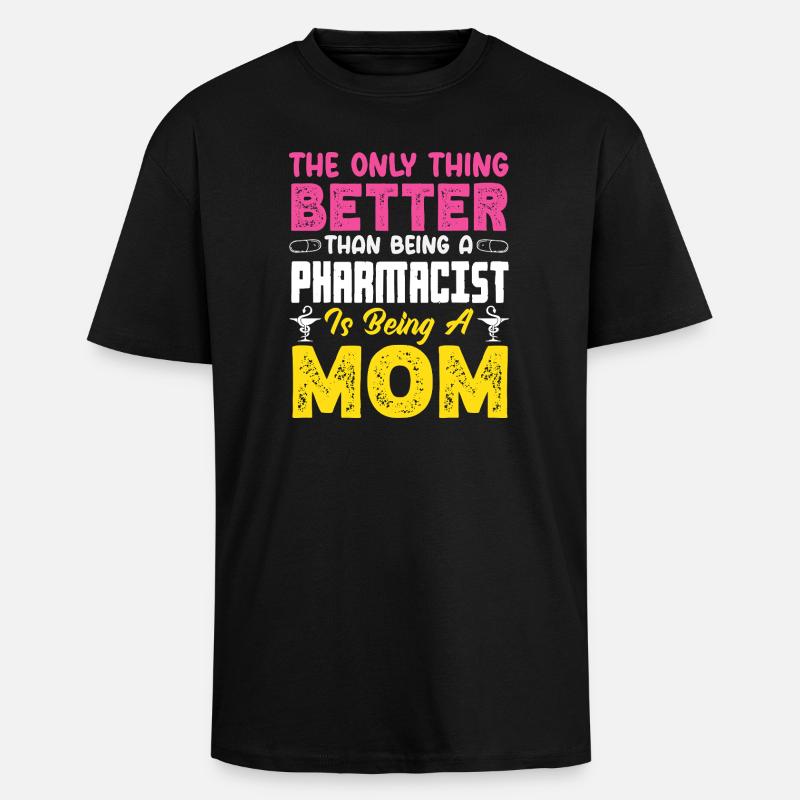 Pharmacist Pharmaceutical Technical - Unisex Oversized Heavyweight T-shirt - black