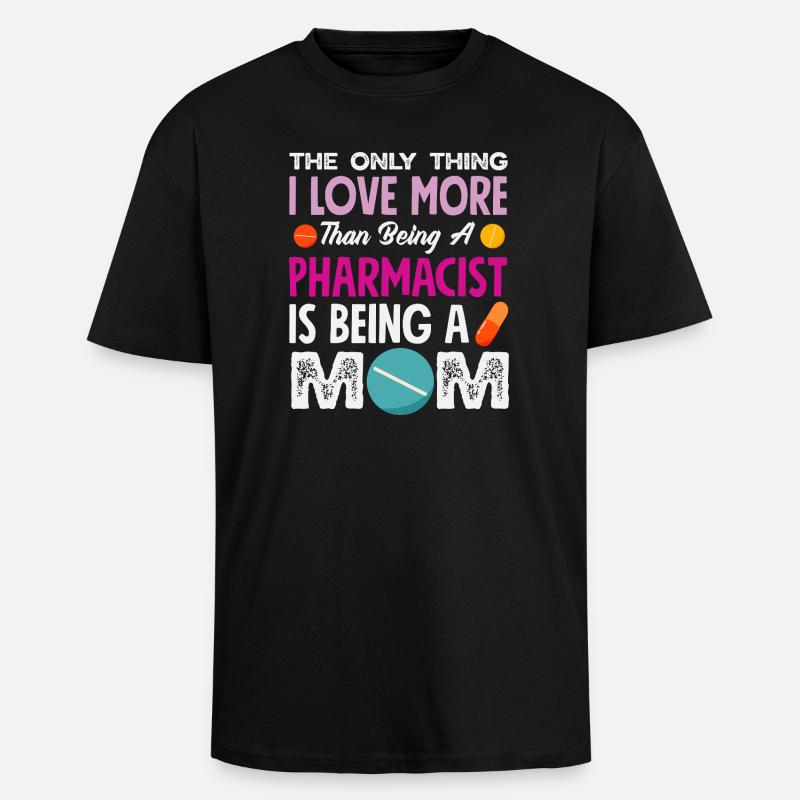 Pharmacist Pharmaceutical Technical - Unisex Oversized Heavyweight T-shirt - black