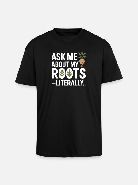 Certified Clinical Botanical Root Expert Apparel  - Unisex Oversized Heavyweight T-shirt - black
