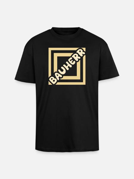 Job Builder - Unisex Oversized Heavyweight T-shirt - black