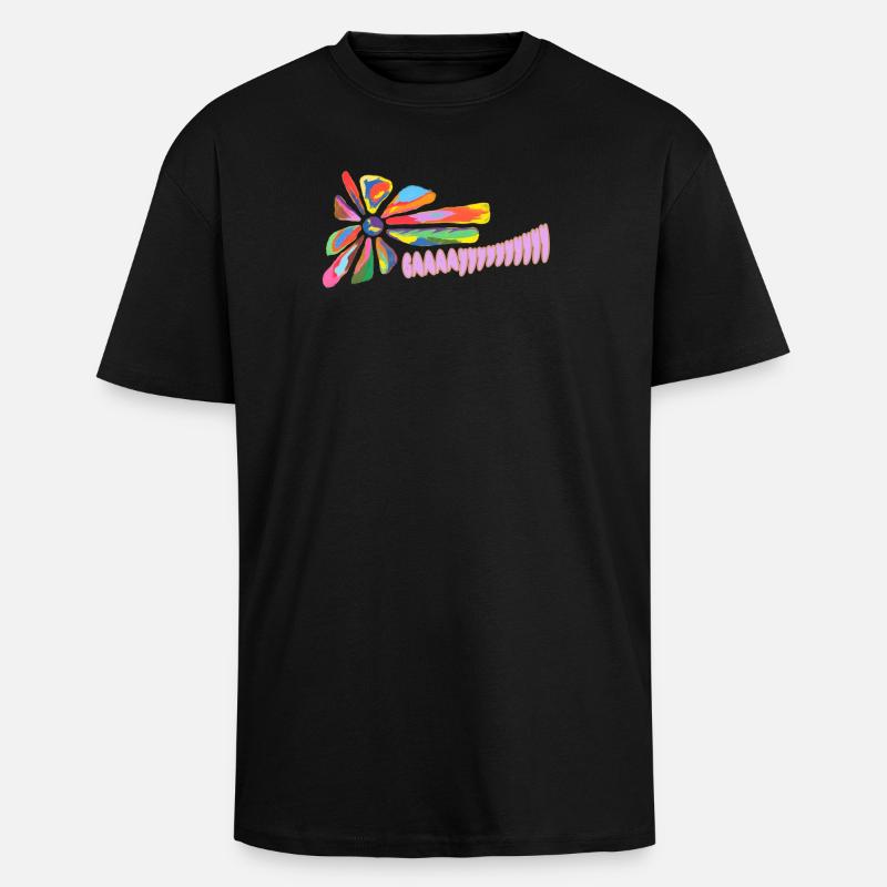 Sei schwul, sei laut - Oversized Heavyweight Unisex T-Shirt - Schwarz