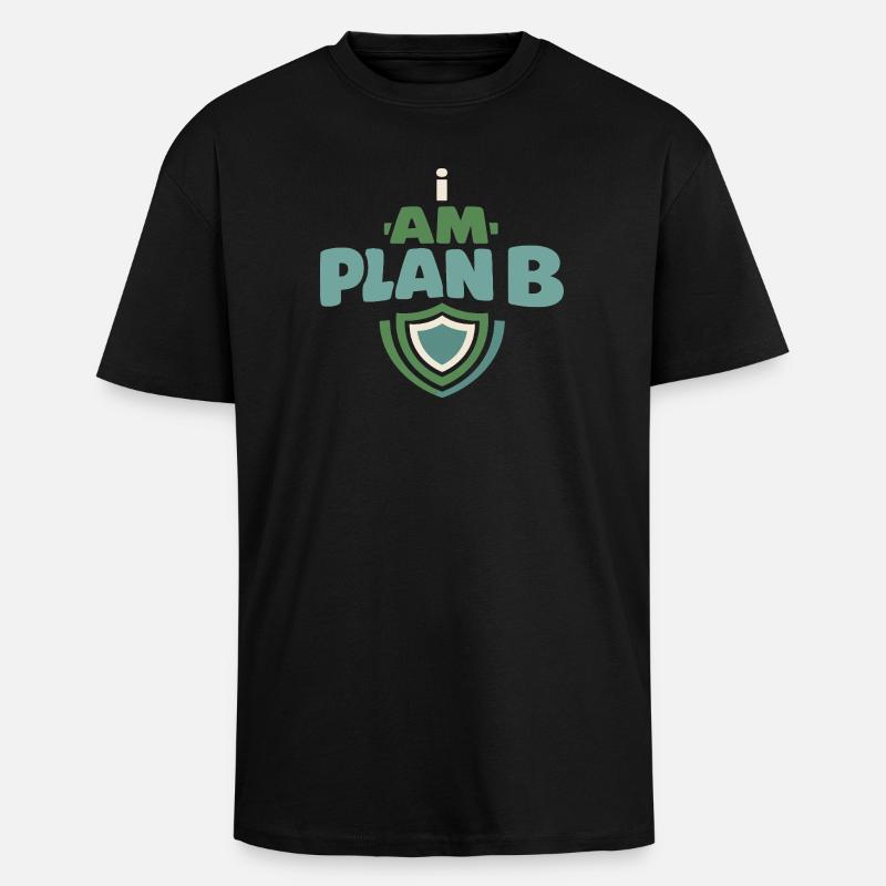 Familienvorsorge Notfallplaner Prepper - Oversized Heavyweight Unisex T-Shirt - Schwarz