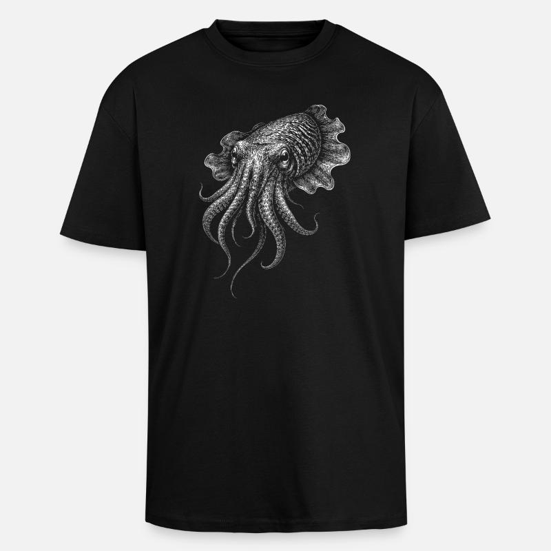  Sepia - Oversized Heavyweight Unisex T-Shirt - Schwarz