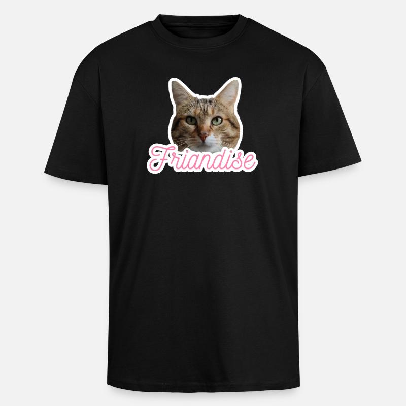 Missty Treat - Oversized Heavyweight Unisex T-Shirt - Schwarz