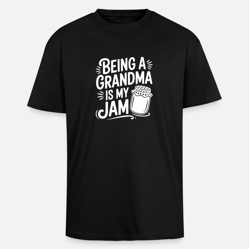 Être grand-mère, c’est mon truc - T-shirt unisexe oversize épais - noir