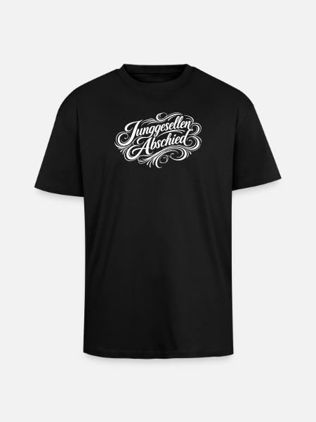 Junggesellenabschied Jga - Oversized Heavyweight Unisex T-Shirt - Schwarz