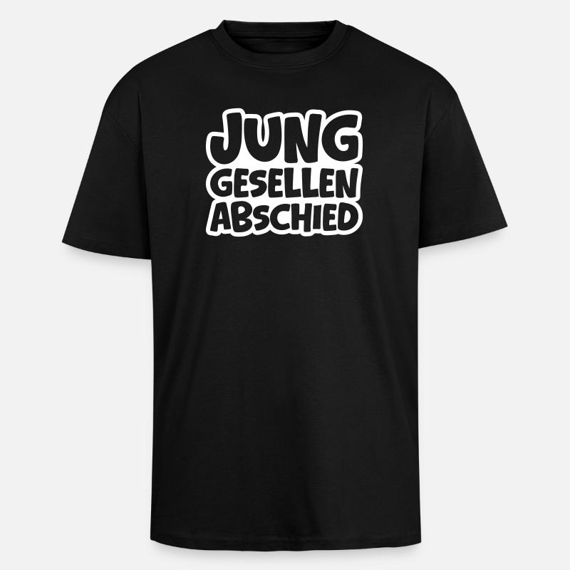 Junggesellenabschied Jga - Oversized Heavyweight Unisex T-Shirt - Schwarz