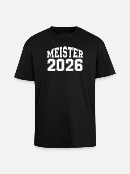 Champion 2026 Logo - Unisex Oversized Heavyweight T-shirt - black