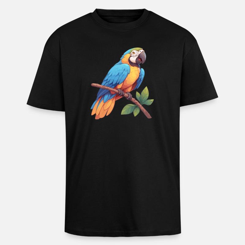 Arans tid - Tjock Oversized T-shirt - svart