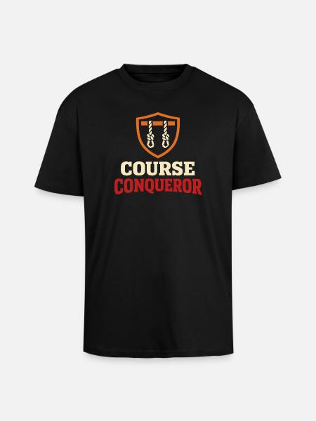 Obstacle Course Racer Obstacle Course Ocr - Unisex Oversized Heavyweight T-shirt - black