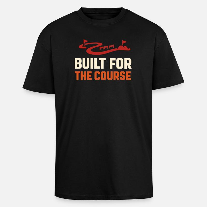 Parcours d’obstacles Course d’obstacles OCR - T-shirt unisexe oversize épais - noir