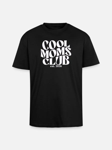 Cool Moms Club - Mors Dag Mor-gave - Unisex oversized heavyweight t-shirt - sort